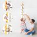 Smlper Kids Height Chart Wall Hanging Ruler - Giraffe Design | Nursery Growth Chart for Baby & Child | Wood Frame Canvas Measure 79x7.9 - Wall Decor - Buy Online on SooperMarket.com