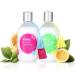 Autumn Shower Epsom Salt Bubble Bath Set - Rose Water and Eucalyptus Mint Milk Bubble Bath, 26 Fl Oz (2 Pack) - Natural Bubble Bath for Kids and Adults