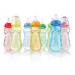 Nuby Non-Drip Standard Neck Bottles  10 Ounce  Colors May Vary  3 Count (Pack of 1) Colors May Vary 3 Count (Pack of 1)