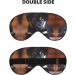 Puppies Dog Print Double-Sided Eye Mask | Soft Light Blocking Sleep Enhancer | International Shipping Available - Buy Online on SooperMarket.com