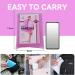 Reusable Pink Rain Ponchos for Adults with Drawstring Hood - Waterproof EVA Rain Coats for Men and Women - Family Pack (2 Pack) - Buy Online on SooperMarket.com