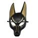 Magiclulu anubis mask Egypt-costume masquerade mask Egypt-cosplay-party mask Plastic-Halloween-party ball mask for men Classic Venetian men's mask in the vintage