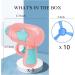 Colorful Flying Propeller Cat Toy Set with Launcher - Interactive Exercising and Training Discs for Hunting and Batting - Buy Online on SooperMarket.com