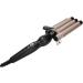 Electric Hair Curler 3 Barrel Curling Iron Wand Adjustable Hair Curler Waver Crimper Hair Styling Tool (Gold 22mm) - Buy Online on SooperMarket.com