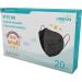 EUROPAPA 20x FFP2 Mask S in Small Size Face Masks Respiratory Masks 5-ply hygienic individually packed EU 2016/425 Black