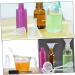 Gogogmee 9 Set Empty Mascara Bottle Eyelash Growth Oil Bottle Lip Cream Bottle Empty Funnel Abs Transparent - Buy Online on SooperMarket.com