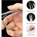 1 Set Manicure 2-piece Set Pedicure Clippers Pedicure Cuticle Cuticle Shaver Dead Skin Scissor Pedicure Nail Trimmer Nail Tool 2 Piece Set Household Stainless Steel - Buy Online on SooperMarket.com
