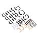 Fake Eyebrow Beard Set Short Flannel Artificial Eyebrow and Moustache Easy to Apply Soft Material Application Occasion Applicable People