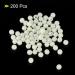 PATIKIL 200pcs 5mm Plastic Glowing Fishing Beads - Round White Fishing Lures for Enhanced Fishing Experience - Buy Online on SooperMarket.com