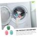 FRCOLOR 3pcs Set hair removal washer drying ball cleaning ball Washing Machine Soap fabric softener dispenser Winding laundry washing Anti-tangle Laundry ball detergent - Buy Online on SooperMarket.com