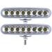 BIGLIONX 6.5 Flood LED Light Bar 80W 8600LMS - Marine Grade Boat Lights (White) - Buy Online on SooperMarket.com