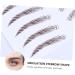 Gogogmee Hair-like Eyebrows 4pcs Eyebrow Stickers Tool Stickers Eyebrow Transfers Stickers Water Transfer Eyebrow Sticker 6d 21x15cm Brown - Buy Online on SooperMarket.com