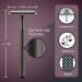 Buy Black Double Edge Safety Razor Set Classic Metal Razor for Men Zero Waste with 10 Replacement Blades - Buy Online on SooperMarket.com