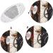 Anyuankw 10pcs Bicycle Spokes Reflectors - High Safety Cat Eye Reflectors & Warning Light for Bikes - White - Buy Online on SooperMarket.com