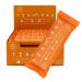 TZAMPAS Clean Eating Energy Bar Golden Milk - The Fighter (16 x 40g). With coconut and turmeric. Organic vegan no additives.