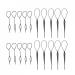 Hair cock twister hairstyle-hair styling set hair-twister tool for braids ponytail French braid 10 pair diy hair-styling accessories hair pull need hair pins