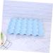OSALADI Box Egg Holder Organizer Refrigerator Egg Holder Container Egg Tray Blue 29*19CM - Buy Online on SooperMarket.com