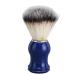 Men's Shaving Brush with Blue Handle - Salon Quality Lightweight Nylon Brushes for Comfortable Shaves - Perfect Gift for Boyfriends and Dads - Buy Online on SooperMarket.com