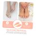 Healvian Middle Toe Support Pad - 4pcs Foot Protectors for Bunion Relief and Nursing Care - Buy Online on SooperMarket.com