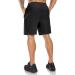 Haimont Men's Running Shorts 7 - Quick Dry Lightweight Athletic Shorts with Zipper Pockets - Black - Size Medium - Buy Online on SooperMarket.com