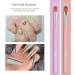 TEOYALL 7 PCS Gel Nail Brushes Set - Oval Flat & Builder Tips for Poly Gel Extension - Multicolor Nail Art Brushes - Buy Online on SooperMarket.com