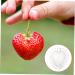 POPETPOP 10 Pcs Fruit Shaping Fruit Plastic Fruit Watermelon White Gardening Supplies 4.5x4cmx2pcs Whitex2pcs - Buy Online on SooperMarket.com