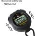 ZCTIMYI Digital Stopwatch Timer - Mute, Large Display, Easy-to-Use - Ideal for Coaches, Swimming, Running - Yellow - Buy Online on SooperMarket.com