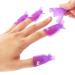 TsMADDTs Acrylic Nail Soak Off Clips - 30pcs Reusable Gel Nail Polish Remover Clips in Pink, Purple, White | Nail Clips for Polish Removal - Buy Online on SooperMarket.com
