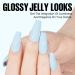 TOMICCA Baby Blue Gel Nail Polish - Long Lasting Sky Blue UV/LED Soak-Off Gel, Perfect for Manicure Salon or DIY at Home - Buy Online on SooperMarket.com