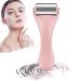 Pink Stainless Steel Ice Roller for Face & Eye - Pain Relief, Migraine, Puffiness - Cold Facial Roller for Redness, Headaches - Skincare Massager - Buy Online on SooperMarket.com