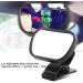 Universal Adjustable Car Baby Rear View Safety Mirror - Suction Cup & Clip - Black | 1 Piece - Buy Online on SooperMarket.com