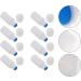 Minkissy 8 pieces sponge head bottle refillable sponge head applicator plastic empty liquid medicine bottles skin care scalp hair care medicine cosmetic travel use - Buy Online on SooperMarket.com