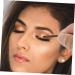 PLAFOPE 100pcs Disposable Eyeliner Brush Face Tools Eyeshadow Gel Eyeliner Brush Plastic Black - Buy Online on SooperMarket.com