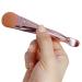 Face Mask Applicator Brush - Dual-Ended Soft Bristles Tool for Mud Clay Charcoal Masks - Cosmetic Beauty Spatula for Creams Lotions and DIY Skincare (Rose Gold)