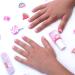 Miss Nella Watermelon Popsicle Safe Neon Pink Glitter Nail Polish for Kids - Non-Toxic, Odour Free Formula | Water Based, Easy Peel Off | Children and Toddlers - Buy Online on SooperMarket.com