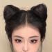 BEALIFE Exquisite Workmanship Cat Ear Claw Clip Hair Extension Increase Hair Volume Fluffy Cow Horn High Temperature Fiber Dark Brown - Buy Online on SooperMarket.com