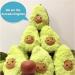 RAINBEAN Avocado Plush Toy Mini Cute Pillow 15.74 Inches - Soft Fruit Stuffed Cushion Doll for Bedroom Decor - Perfect Gift for Kids, Friends, Boys, Girls - Christmas/Birthday/Valentine - Buy Online on SooperMarket.com
