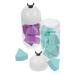 NOLITOY 2 Capsule Bottle Beauty Egg Makeup Sponges Concealer Makeup Brush Make-up Sponge Make up Mixture Air Blenders Puff Foundation Cream Boxed Hydrophilic Polyurethane 20x7cm As Shown 1