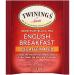 Buy Twinings Decaffeinated English Breakfast Tea - 60 Bags (3 Pack) | Best Quality & Flavor - Buy Online on SooperMarket.com