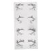 HAPINARY 4 Pairs Halloween Eyeliner Stickers Christmas Face Stickers Eyeliner Stencil Sticker Face Decals Pvc