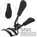 Verdant Touch Stainless Steel Eyelash Curler Stainless Steel Eyelash Curler Silicone Ring Pad Eye Lash Curling Tool Black Professional Cosmetic Tool - Buy Online on SooperMarket.com