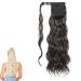 prinfantasy Long Wavy Ponytail Extensions Wrap Around Hair Ponytails Curly Clip in Synthetic Hairpieces for Women Girls MW123 GBMW123 24 inch