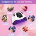UV LED Nail Lamp 280W | Quick-Drying Nail Dryer with 66 LEDs Car Sensor & 4 Timer Settings - Portable & Spacious Nail Tool Set - Buy Online on SooperMarket.com