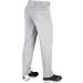 CHAMPRO Open-Bottom Baseball Pant - Loose-Fit, Adjustable Inseam, Reinforced Sliding Areas - Large, Grey - Buy Online on SooperMarket.com