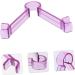 BELLIFFY Lip Muscle Trainer Lips Lips Trainer Mouth Trainer Face Exerciser Mouth Muscle Tightener Lip Exerciser Mouth Tightener Lips Muscle Exerciser Lips Shaper 9.30X7.70X1.50CM Purple - Buy Online on SooperMarket.com