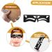 eyebrow design eyebrow card eyebrow measuring tool Eyebrow Positioning Ruler Metal eyebrow shape - Buy Online on SooperMarket.com