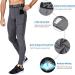 EARGFM Men's Athletic Leggings with Pockets - Grey, Medium | Compression Pants for Cycling & Running - Buy Online on SooperMarket.com