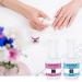 Wakaniya 15ml No Wipe Base and Top Coat Set - Glossy Shine Finish - DIY Nail Gel Design Kit - 0.5 Fl Oz (Pack of 2) - Soak Off LED Gel with Base Activator - Buy Online on SooperMarket.com