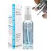 Makeup Brush Cleaner, No-washing Quick Drying Deep Cleaning Spray Ideal for Makeup Brushes Sponges Gifts for Women Girls 3.38 oz