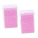 NOLITOY 1200 Pcs Lint- Nail Towel Glue Eyelashes Remover for Extensions Nail Polish Remover Pads Eyelash Extensions Supplies Cleaning Wipe Pad Cleaning Wipes Cleaning Cloth Pure Cotton